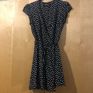 Reformation mini wrap dress